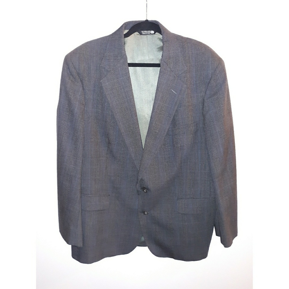 Vintage J.G. Hook plaid suit jacket